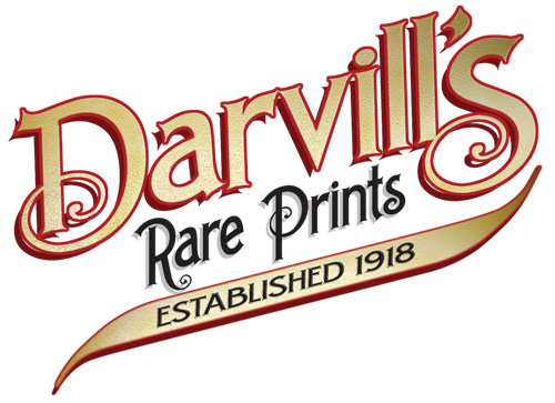 Rare prints and maps...Since 1918! Click here to go to Darvill's home page.