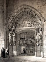 Puerta del Claustro de la Catedral de Burgos