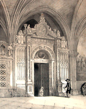 Puerta Nueva del Claustro de la Catedral de Toledo