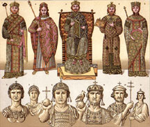 Franco Byzantine costume by Racinet