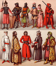 Polish military costume by Racinet