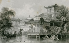 House of a Chinese Merchant, near Canton
