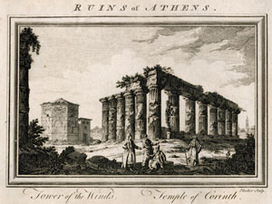 Ruins of Athens, Temple of Corinth