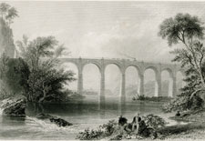 Viaduct on the Baltimore and Washington Railroad