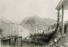 The View from Ruggle's House, Newburgh (Hudson River)