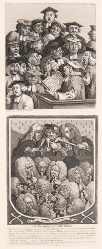 Scholars at a Lecture, The Company of Undertakers