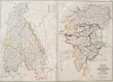 antique map of Austria