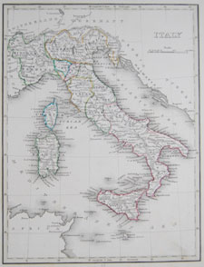 Boynton map of Italy