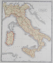 McPhuns' map of Italy from 1863