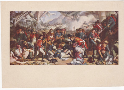 The Death of Nelson



(Click image above to see the entire plate, the Darvill's digital watermark does not appear on the actual antique print)





REF 23

'The Army and the Navy' – meeting of Lord Nelson and the Duke of Wellington





original antique print

sheet size = about 8.5 x 10.875 inches (21.6 x 27.6 cm) 





text on back of print



$15








