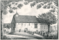 CROWMARSH GIFFARD CHURCH, OXFORDSHIRE (from the S.W.)
