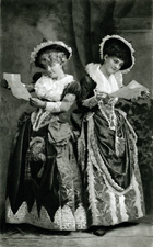 Ada Rehan & Miss Dreher as Mrs. Ford & Mistress Page