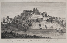 Prospect of the Ruins of Dudley Castle, in Staffordshire