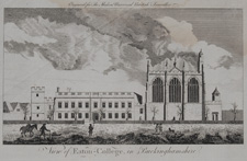 View of Eaton College, in Buckinghamshire