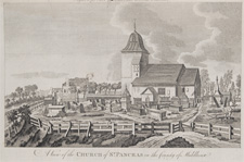 View of the Church of St. Pancras n the County of Middlesex