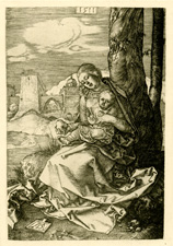 Maria mit der Birne