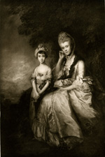 Gainsborough Countess of Sussex and Lady Barbara Yelverton