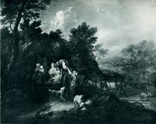 Gainsborough [The Harvest Wagon, 1784]