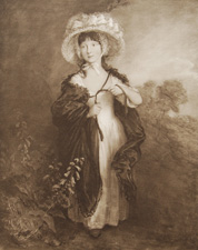 Miss Haverfield by Thomas Gainsborough