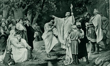 Charlemagne at Witikind's Baptism