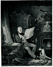 Sir Walter Scott at Abbotsford