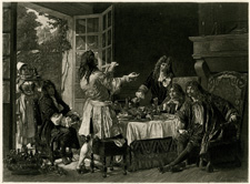 A Dinner at the House of Molière at Auteuil