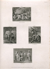 152-155: Rothenhamer, A. & L. Carracci, Le Nain