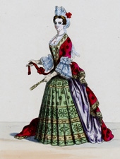 Court Dress, Period 1687
