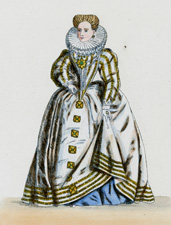 Lady of Rank-1595 (Elizabethan period)