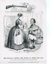 MRS. ENGLAND SETTING HER HOUSE IN ORDER FOR 1852