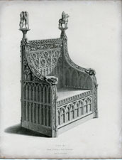 Chair from St. Mary's Hall, Coventry