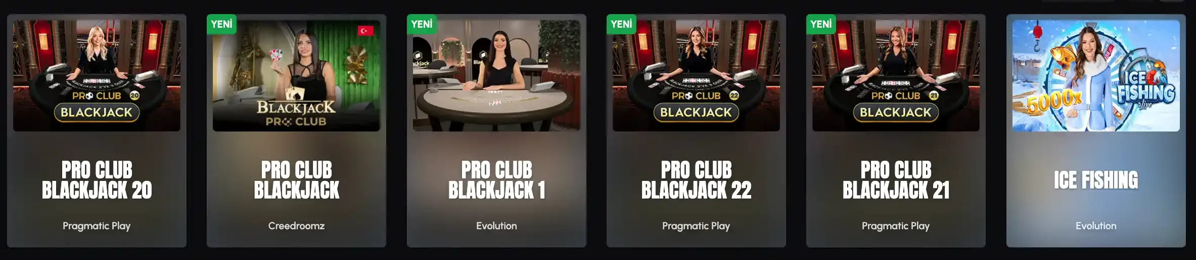 Tulipbet Canlı Casino Oyunları