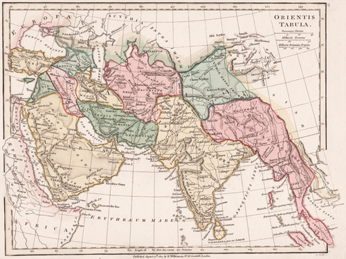 Antique Maps of Historical Periods and Empires, Biblical Lands, etc.