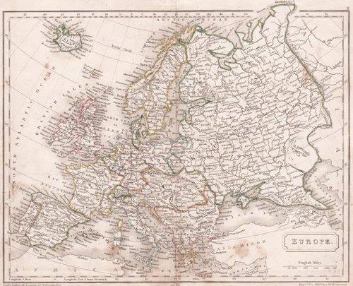 Antique Maps of Europe