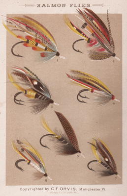 Antique Salmon Flies -  Canada