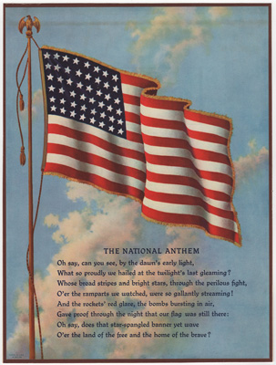 Vintage Calendar Prints / Poster art of History, Patriotism, etc. (1910 ...